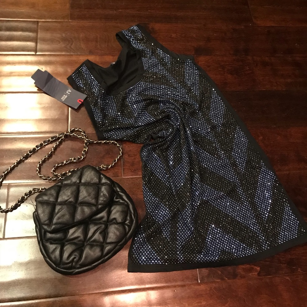 $285 ArmaniJeans Sleeveless Dress，holiday dress, Christmas event!